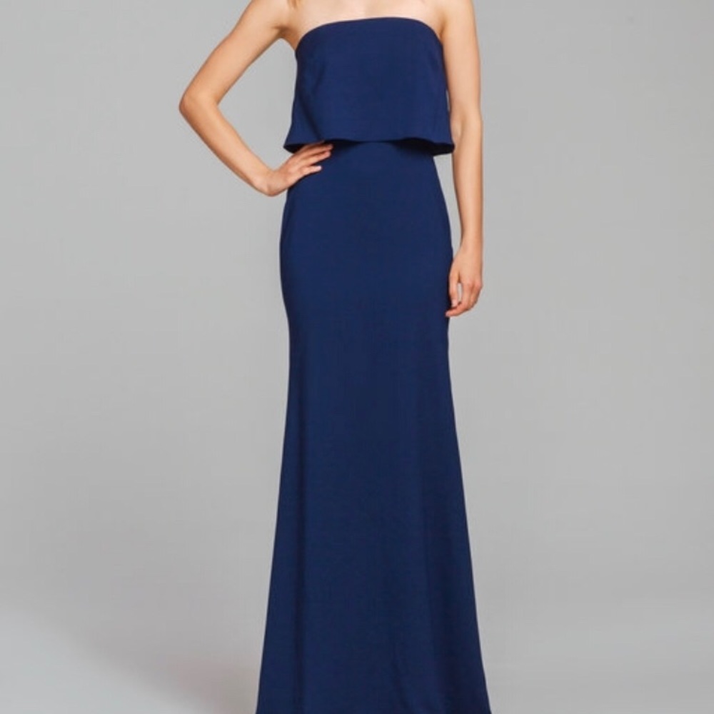 Hayley Paige strapless dress